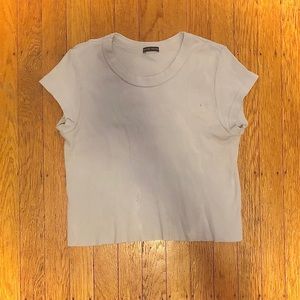 ✨Baby blue brandy Melville top✨